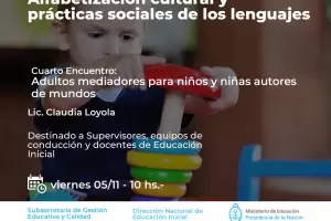 Conversatorio: Adultos mediadores para ni�os y ni�as autores de mundos