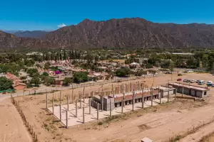 Jalil visit los predios donde se construirn el nuevo Hospital y Terminal de mnibus en Beln