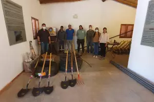 Entregan material de trabajo para el Proyecto Manejo Sustentable de Tierras Secas