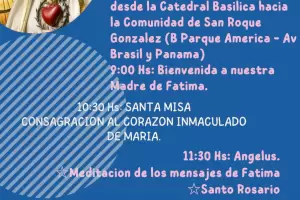 La Virgen de F�tima visitar� la parroquia de la Santa Cruz