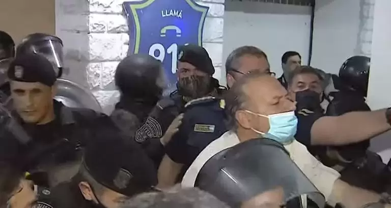 Sergio Berni - crimen del kiosquero