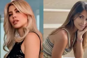 Wanda Nara coment� una foto de Antonela Roccuzzo y Lionel Messi y gener� un revuelo en las redes