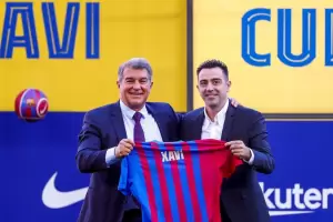 Xavi Hernndez fue presentado como nuevo DT del Barcelona