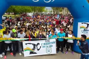 Se corri el primer Maratn "por la vida" del Senet