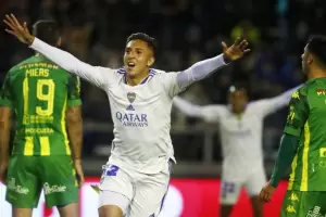 Boca gole a Aldosivi de visitante y se meti en zona de clasificacin a Libertadores