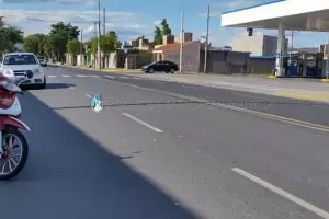 Dos personas lesionadas tras un choque en la zona norte