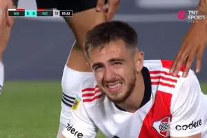 River: Pea Biafore ser operado el prximo jueves por la rotura de ligamentos