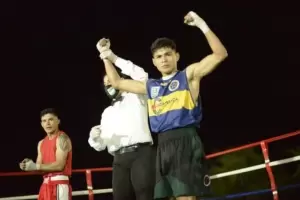Agust�n Herrera est� haciendo su carrera boxistica en C�rdoba