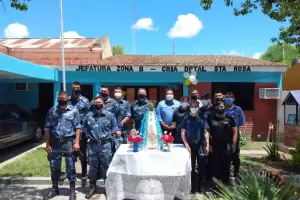 La Virgen del Valle visit distintas dependencias del Este provincial