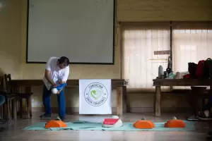 Capacitaron a personal de Medio Ambiente sobre Primeros Auxilios