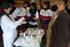 La Facultad de Ciencias Exactas present sus propuestas en Fray Mamerto Esqui