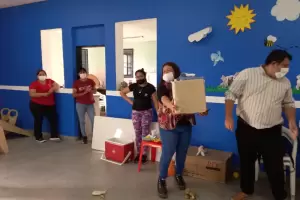 Alumnos del Plan Fines participaron de una jornada solidaria