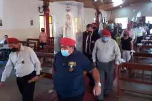 La Virgen de F�tima visit� el barrio General Paz