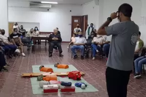 Inici el curso de Primeros Auxilios para colaboradores del Santuario