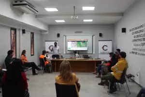 Buscan optimizar la gesti�n de im�genes satelitales de la provincia