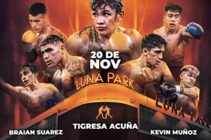 Vuelve el boxeo en el m�tico Luna Park con la presencia de "La Tigresa" Acu�a