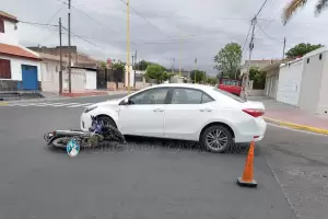 Dos mujeres accidentadas en una hora