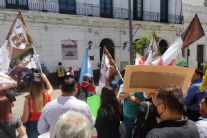 Empleados judiciales se manifestaron en reclamo de un incremento del 20%