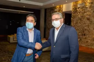 Jalil recibi� al Gobernador Regional de Atacama