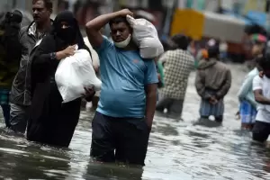 Al menos 18 desaparecidos y 10 muertos por inundaciones en India