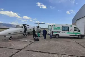 Se realiz un nuevo traslado sanitario a Buenos Aires