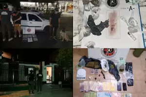 Secuestran ms de $150 mil y un auto en un procedimiento antidrogas