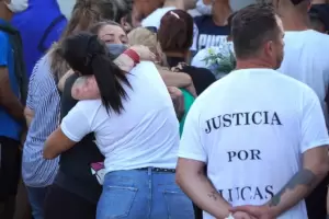 Emotiva despedida de Lucas Gonzlez, el joven futbolista asesinado por policias