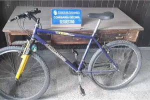 Dos adolescentes robaron una bicicleta y fueron arrestados