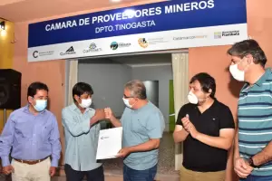 Se inaugur la sede de la Cmara de Proveedores Mineros de Tinogasta