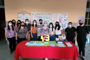 Estudiantes del Plan FinEs realizaron acciones solidarias en el marco de la "Semana de Jvenes y Adultos"