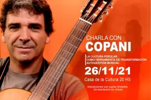 Ignacio Copani dar� una charla sobre autogesti�n musical