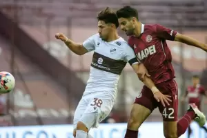 En un partidazo, Lans lo ganaba por dos goles y Platense empat