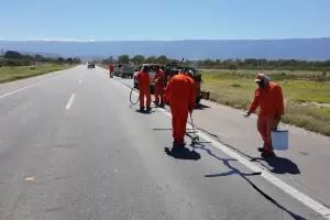Se inici� la obra de repavimentaci�n de 16 kil�metros de Ruta 38