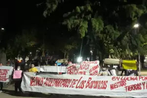 Se realiz una protesta en Beln contra el intendente de San Fernando por la expropiacin del Campo Comunero de Las Barrancas