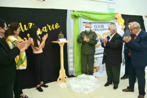 La escuela 400 "Agrupacin VIII de Gendarmera" celebr los cien aos de trayectoria educativa