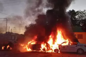 La Pampa: atacaron la comisar�a en la que est�n detenidas la madre y la pareja del nene asesinado a golpes