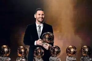 Messi se qued� con su s�ptimo Bal�n de Oro