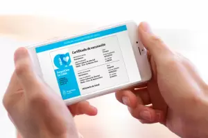 Se podr descargar el certificado digital de vacunacin contra el Covid-19