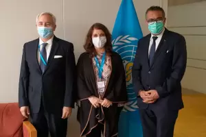 El director de la OMS reconoci la solidaridad de Argentina en la respuesta global a la pandemia