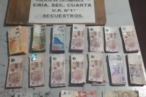 Lo detienen con 120 mil pesos