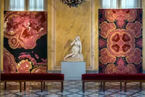 Alfombras catamarque�as se lucen en el Museo Nacional de Arte Decorativo
