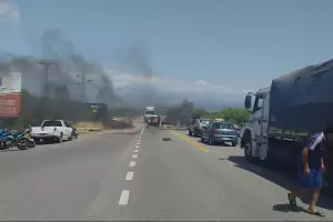 Caos por el corte de Ruta n 38: vecinos reclaman por falta de agua