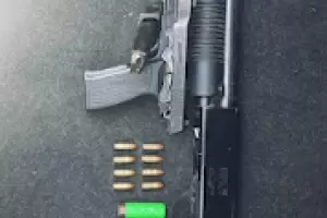 Amenaz a su expareja con un arma de fuego