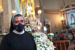 Religiosa renov sus votos en el homenaje de los consagrados a la Virgen del Valle