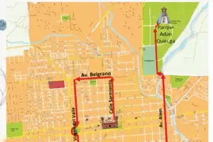 Jornada histrica: la Imagen de la Virgen del Valle ser traslada al Parque Adn Quiroga