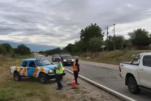 Controles viales en ruta 38 con motivo de las fiestas marianas