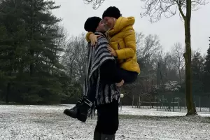 Wanda Nara acall los rumores de crisis con Mauro Icardi mostrando su romntico paseo bajo la nieve