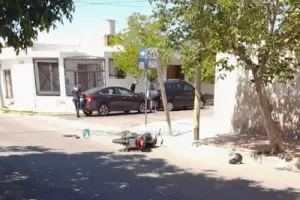 Un hombre result lesionado tras protagonizar un siniestro vial