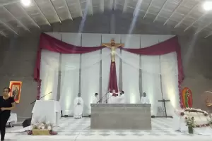 Se inaugur� la iglesia �Nuestra Se�ora de Guadalupe� en Valle Chico