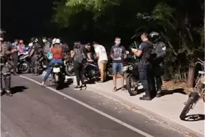 Denunciaron penalmente a los motociclistas que realizaron picadas